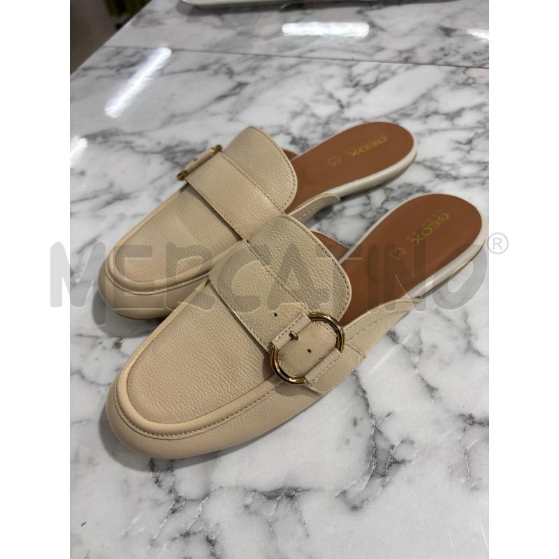 SABOT GEOX BEIGE CON FIBIA  | Mercatino dell'Usato Benevento 1