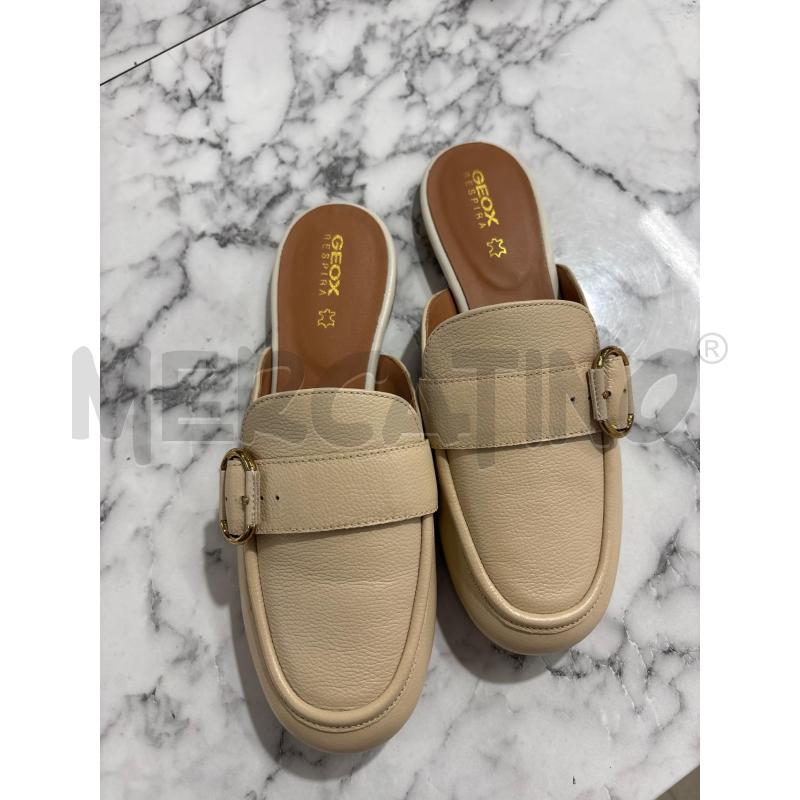 SABOT GEOX BEIGE CON FIBIA  | Mercatino dell'Usato Benevento 2