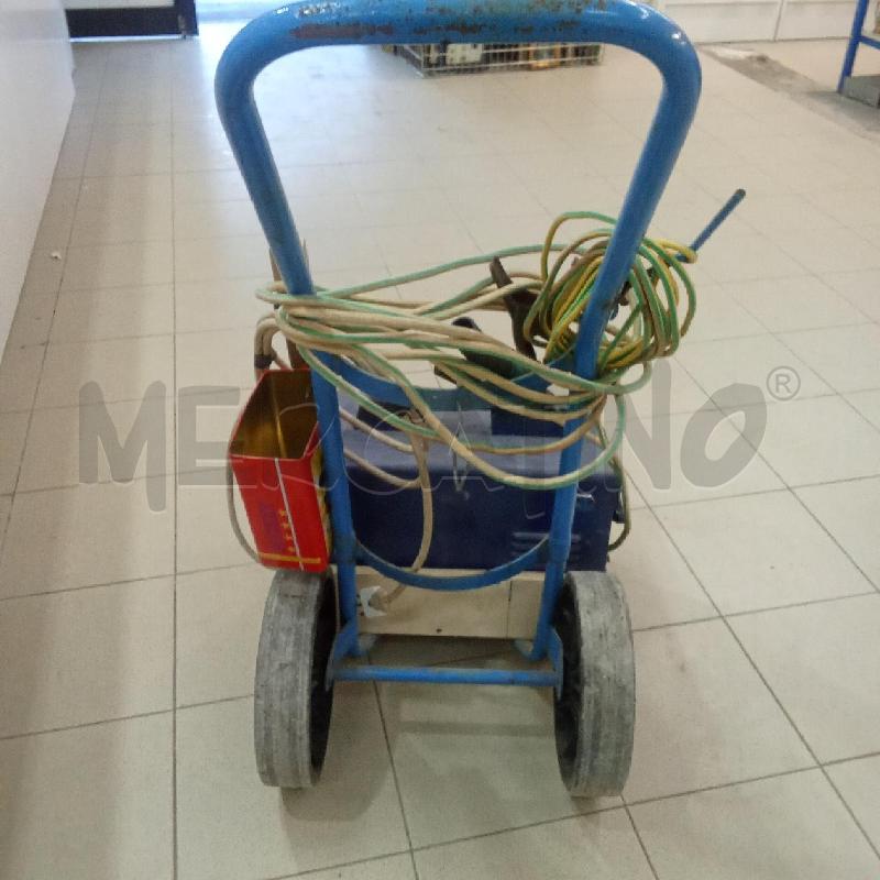 SALDATRICE ELETTRICA BLU CON CARRELLINO | Mercatino dell'Usato Benevento 5
