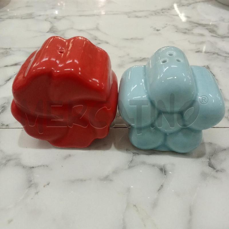 SALE E PEPE THUN COUNTRY ROSSO AZZURRO FIORI | Mercatino dell'Usato Benevento 1