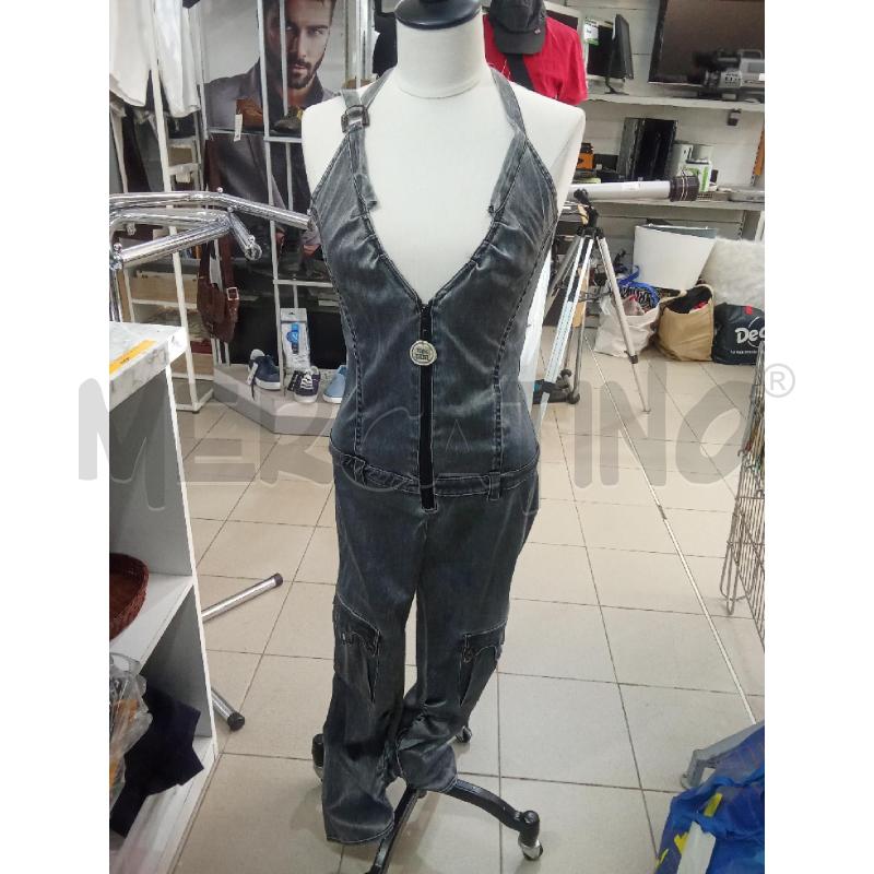 SALOPETTE DONNA GRIGIA CON ZIP DIESEL | Mercatino dell'Usato Benevento 1