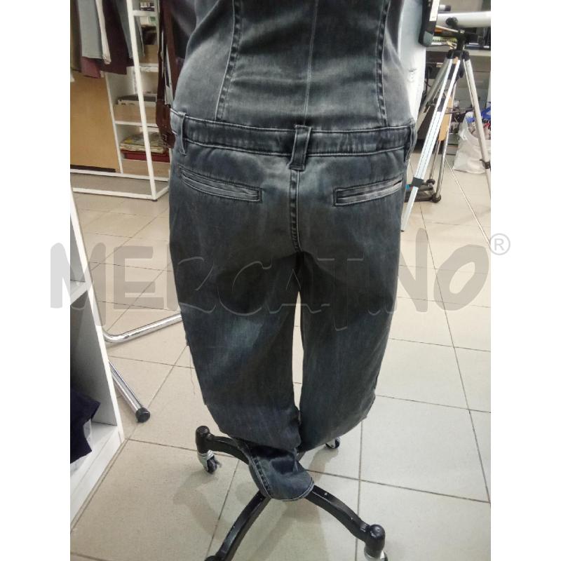 SALOPETTE DONNA GRIGIA CON ZIP DIESEL | Mercatino dell'Usato Benevento 4
