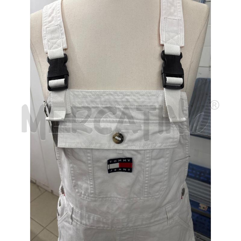 SALOPETTE PANTALONCINO DONNA BIANCO TOMMY HILFIGER | Mercatino dell'Usato Benevento 3