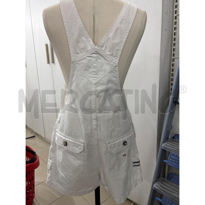 SALOPETTE PANTALONCINO DONNA BIANCO TOMMY HILFIGER | Mercatino dell'Usato Benevento 4