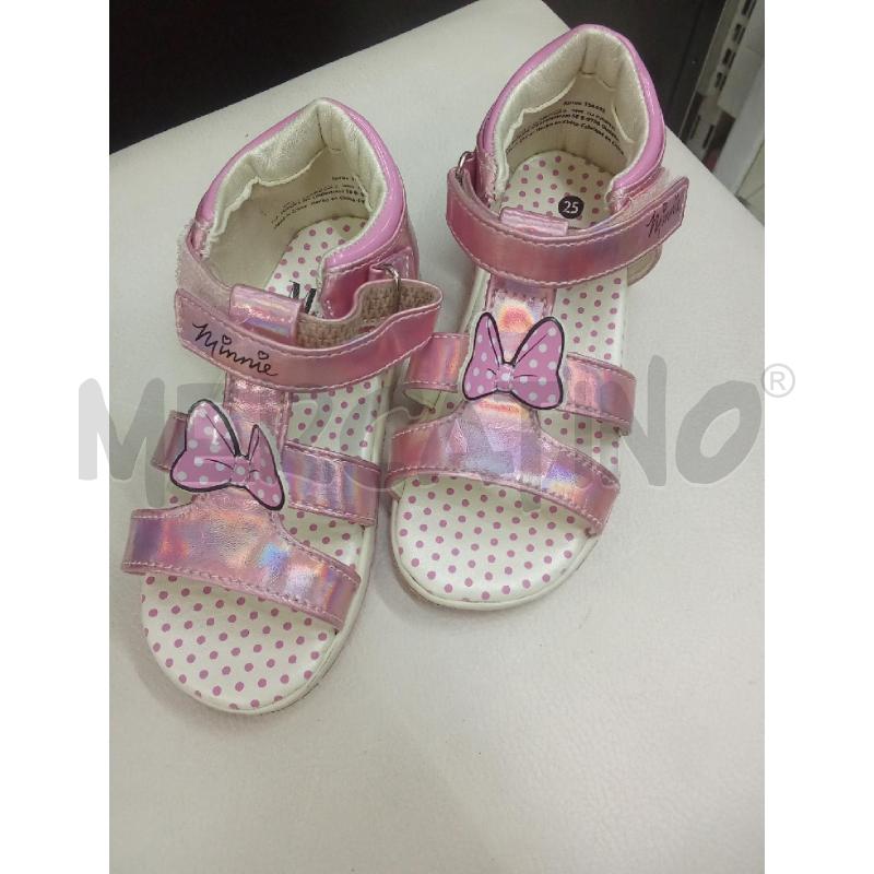 SANDALI BAMBINA ROSA MINNIE FIOCCO | Mercatino dell'Usato Benevento 1