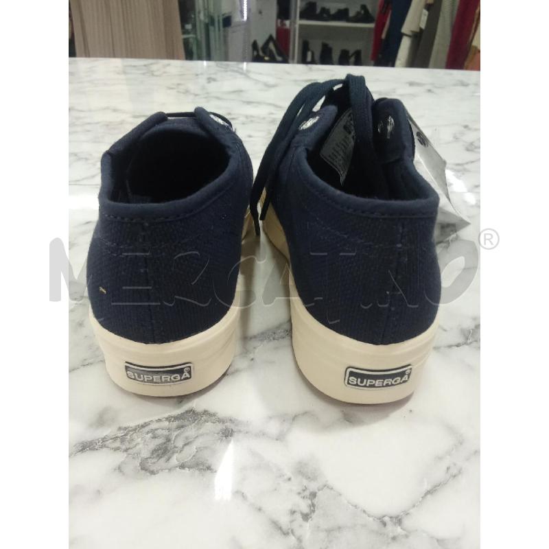 SCARPE BAMBINA SUPERGA BLU PLATFORM  | Mercatino dell'Usato Benevento 3