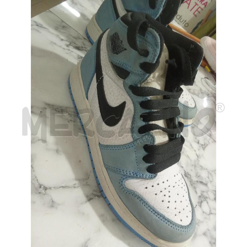 SCARPE BAMBINO AZZURRE NERE JORDAN  | Mercatino dell'Usato Benevento 2