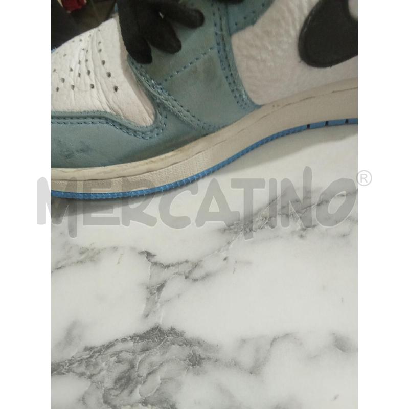 SCARPE BAMBINO AZZURRE NERE JORDAN  | Mercatino dell'Usato Benevento 4