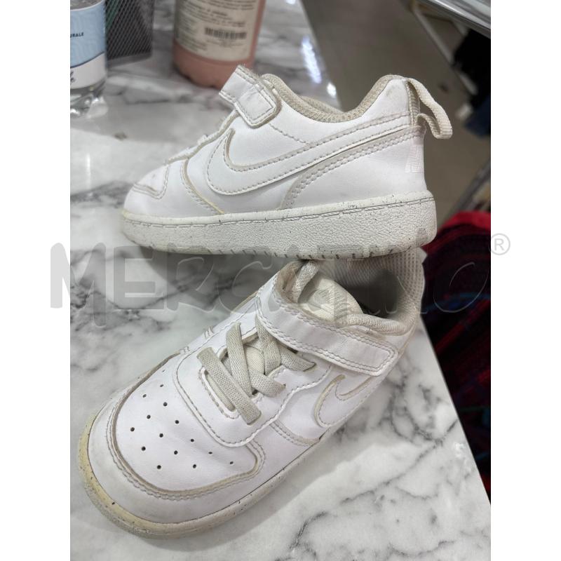 SCARPE BAMBINO BIANCO NIKE CON STRAPPO | Mercatino dell'Usato Benevento 3