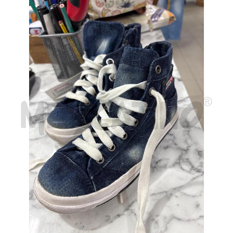 SCARPE BAMBINO DIESEL JEANS PARA BIANCA  | Mercatino dell'Usato Benevento 1