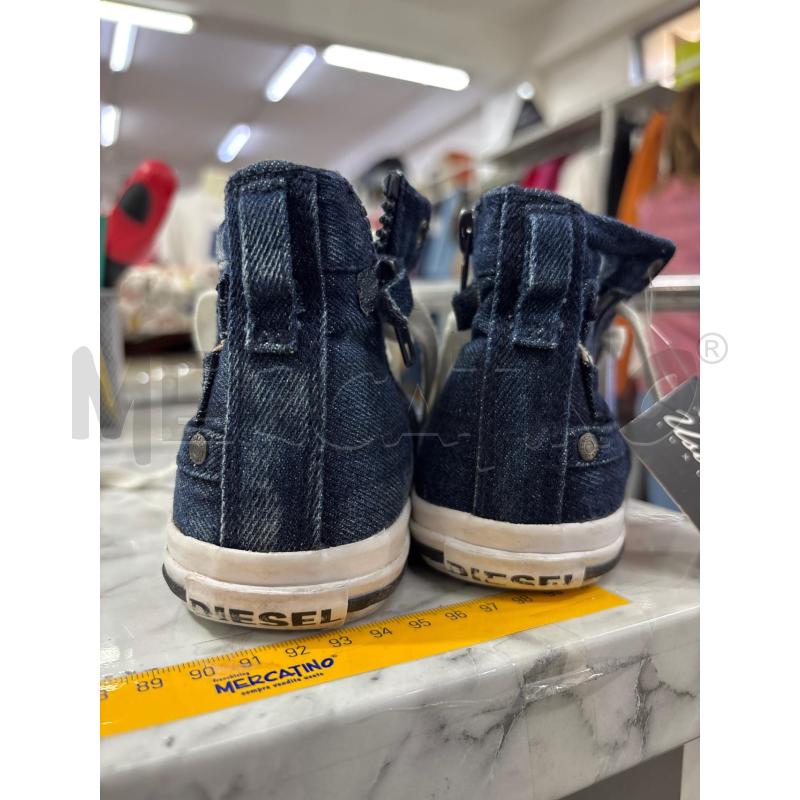 SCARPE BAMBINO DIESEL JEANS PARA BIANCA  | Mercatino dell'Usato Benevento 3