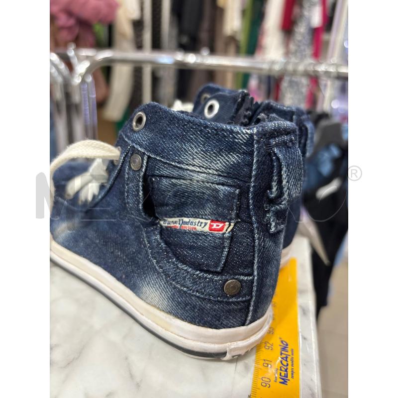 SCARPE BAMBINO DIESEL JEANS PARA BIANCA  | Mercatino dell'Usato Benevento 4