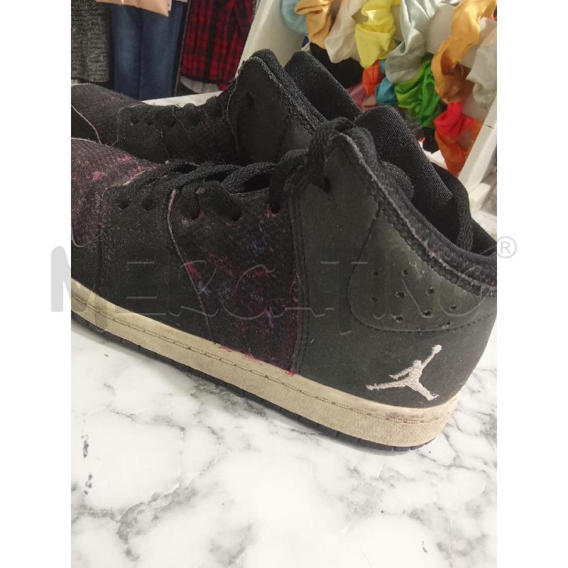 SCARPE BAMBINO JORDAN NERE INS FANTASIA PITONATA VIOLA | Mercatino dell'Usato Benevento 2