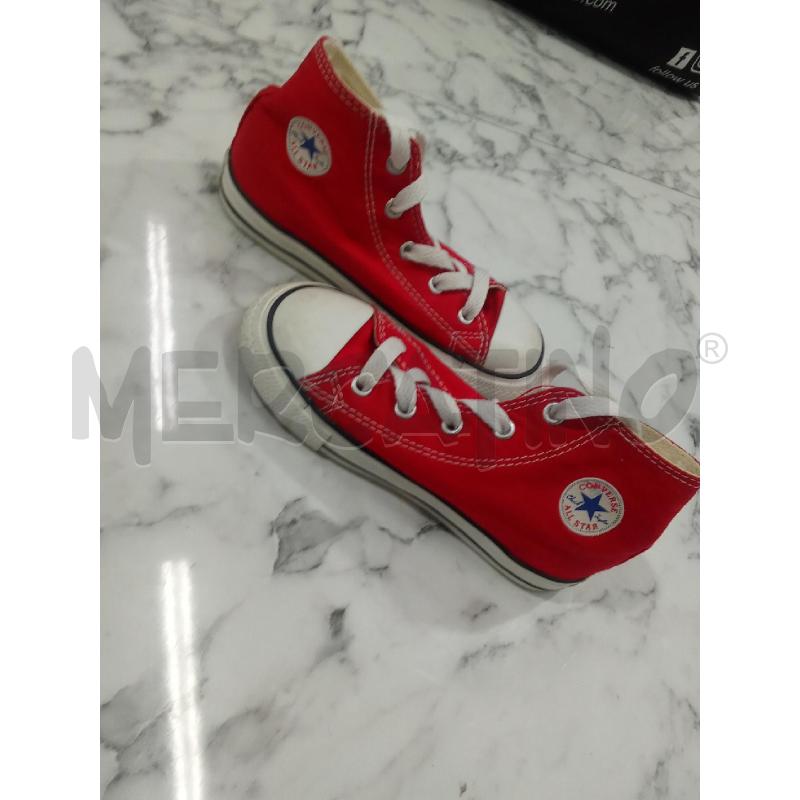 SCARPE BAMBINO ROSSE CONVERSE | Mercatino dell'Usato Benevento 2
