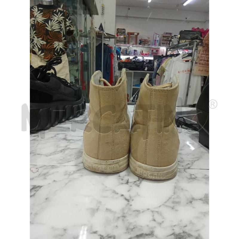 SCARPE DONNA ALTE BEIGE HOGAN REBEL | Mercatino dell'Usato Benevento 2