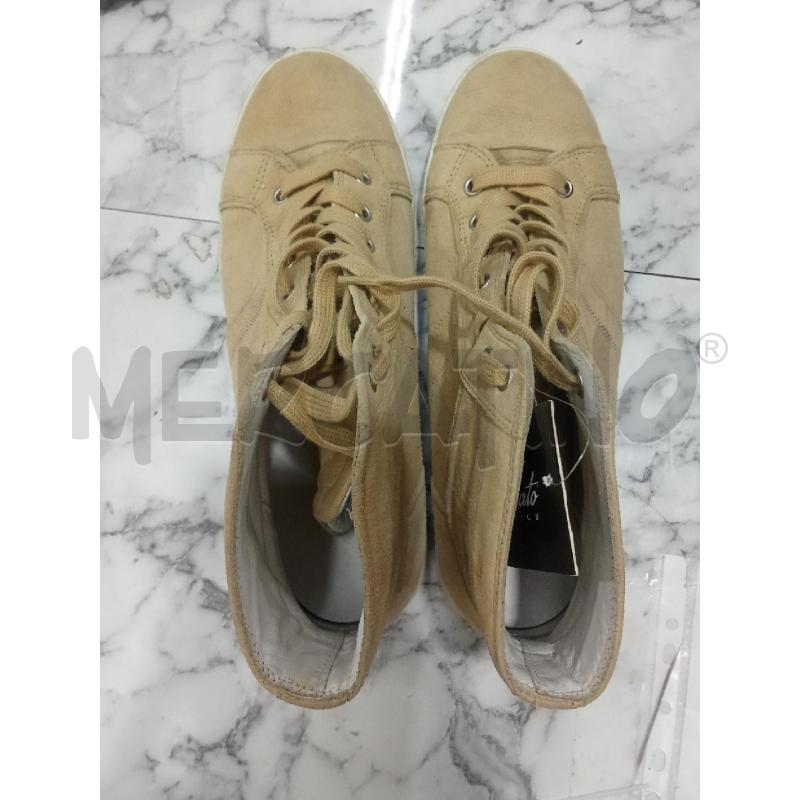 SCARPE DONNA ALTE BEIGE HOGAN REBEL | Mercatino dell'Usato Benevento 4