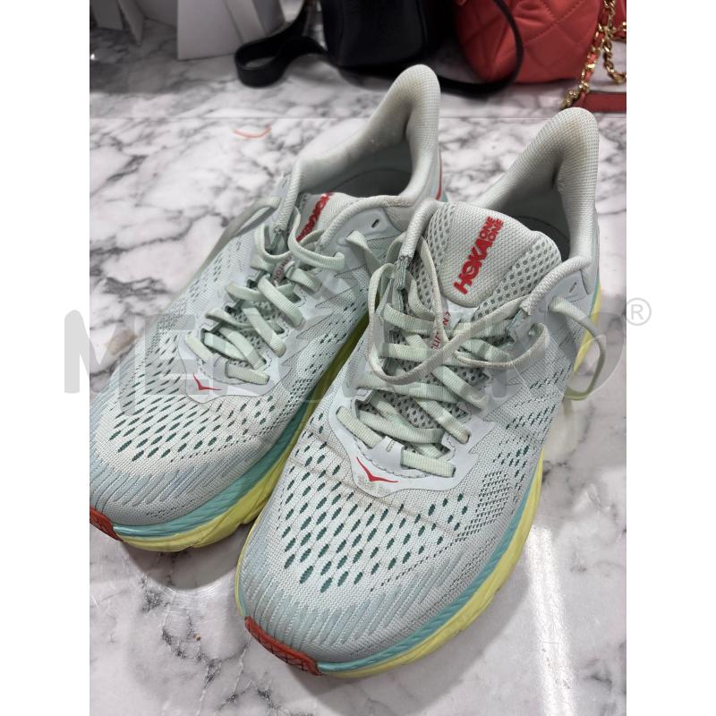 SCARPE DONNA AZZURRO HOKA PARA GIALLA | Mercatino dell'Usato Benevento 1