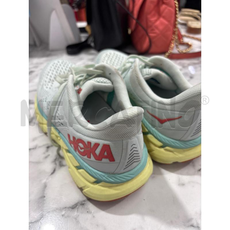SCARPE DONNA AZZURRO HOKA PARA GIALLA | Mercatino dell'Usato Benevento 2