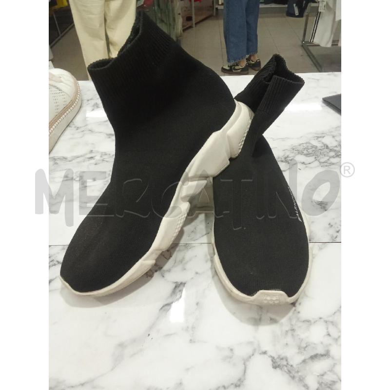 SCARPE DONNA BALENCIAGA NERO CALZINO PARA BIANCA | Mercatino dell'Usato Benevento 1
