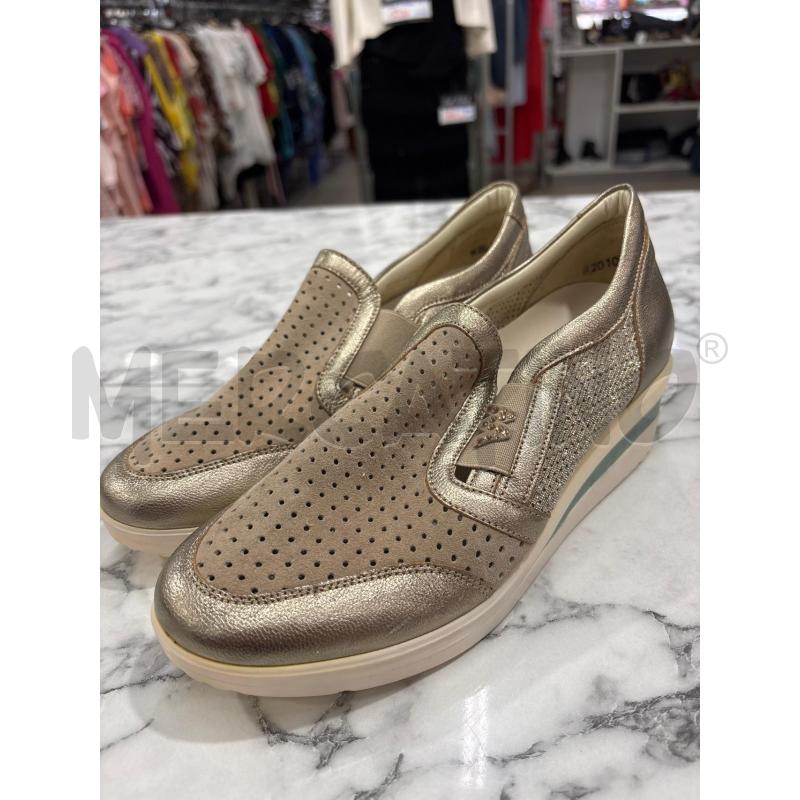 SCARPE DONNA BEIGE DORATO WALK MELLUSO | Mercatino dell'Usato Benevento 1