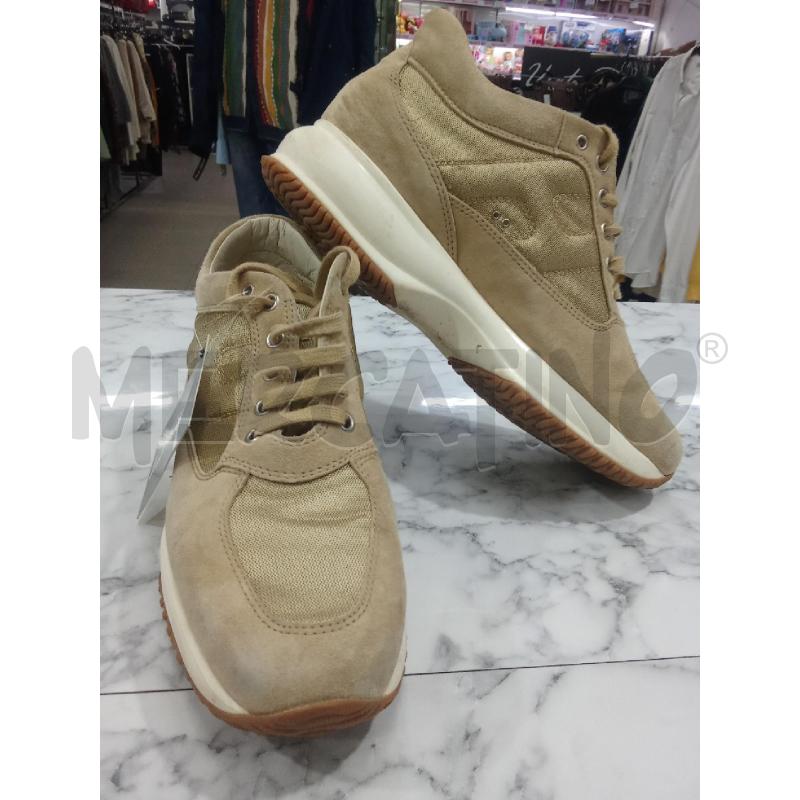 SCARPE DONNA BEIGE HOGAN INTERACTIVE  | Mercatino dell'Usato Benevento 1