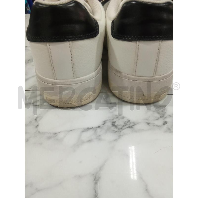 SCARPE DONNA BIANCHE CALVIN KLEIN | Mercatino dell'Usato Benevento 4
