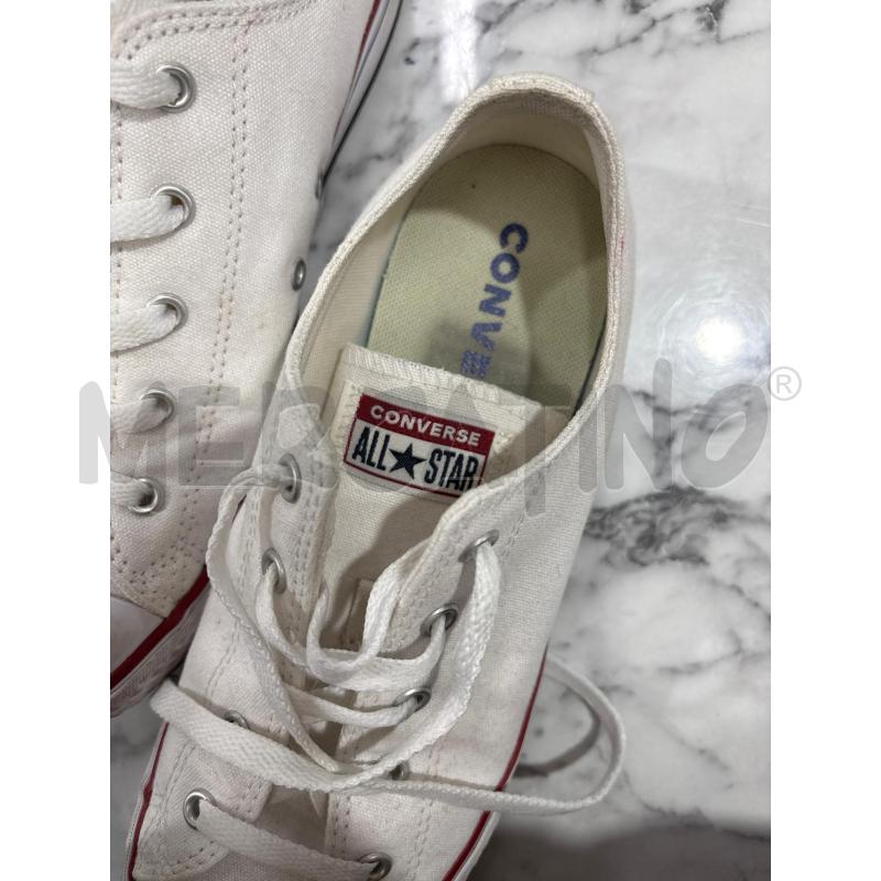 SCARPE DONNA BIANCHE CON PARA CONVERSE  | Mercatino dell'Usato Benevento 2