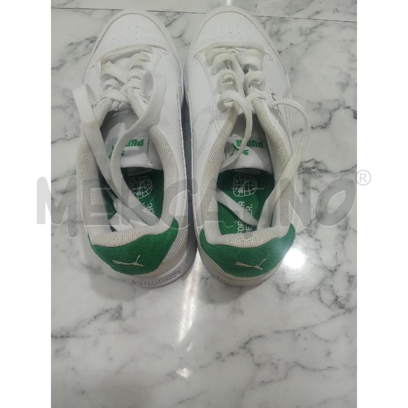 SCARPE DONNA BIANCHE PUMA INS VERDE | Mercatino dell'Usato Benevento 2