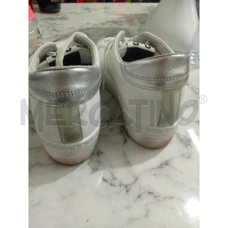SCARPE DONNA BIANCHE STELLE GLITTER ZEPPA INTERNA 2STARS | Mercatino dell'Usato Benevento 3