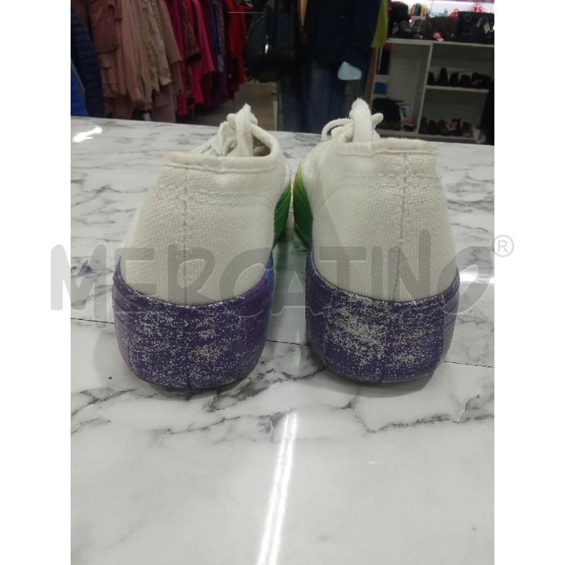 SCARPE DONNA BIANCHE SUPERGA PARA MULTICOLOR | Mercatino dell'Usato Benevento 3