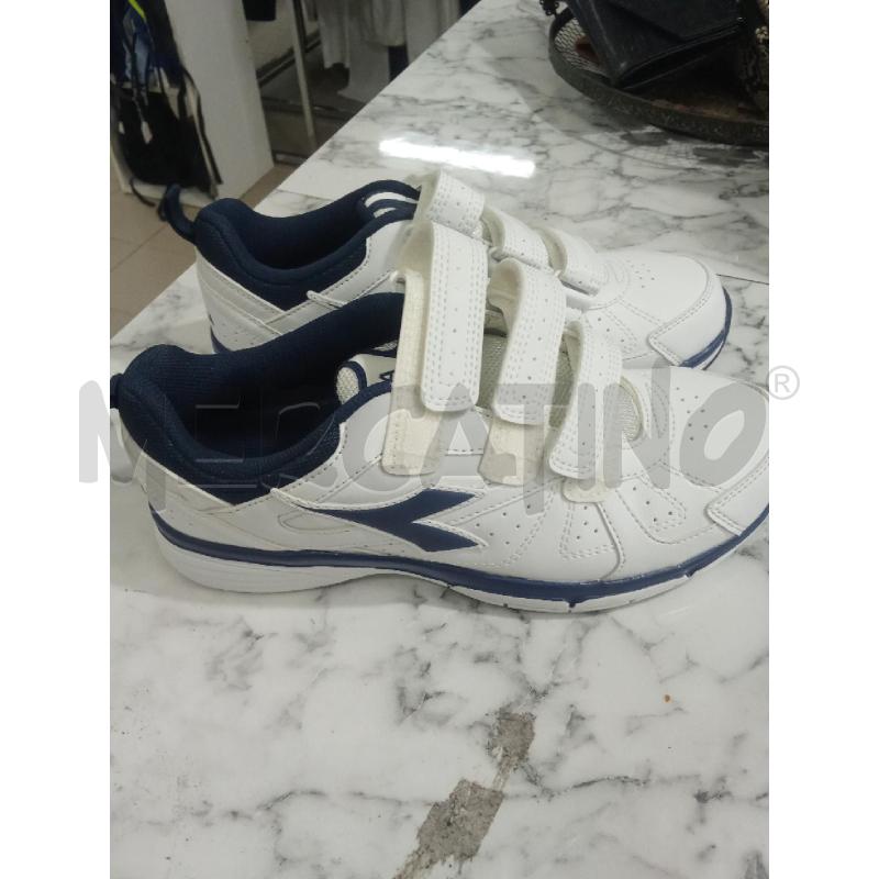 SCARPE DONNA BIANCO BLU CON STRAPPI DIADORA | Mercatino dell'Usato Benevento 2