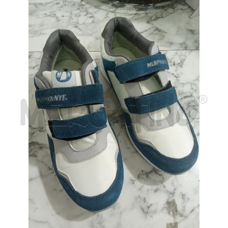 SCARPE DONNA BIANCO BLU CON STRAPPI MURPHY&NYE | Mercatino dell'Usato Benevento 1