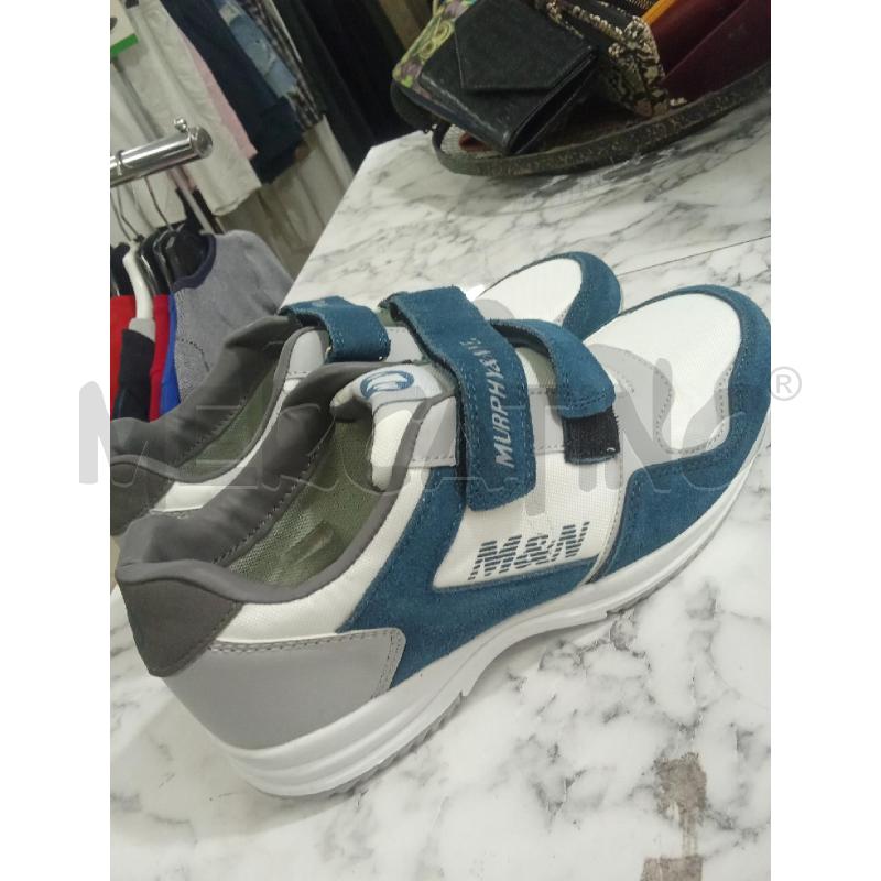 SCARPE DONNA BIANCO BLU CON STRAPPI MURPHY&NYE | Mercatino dell'Usato Benevento 2