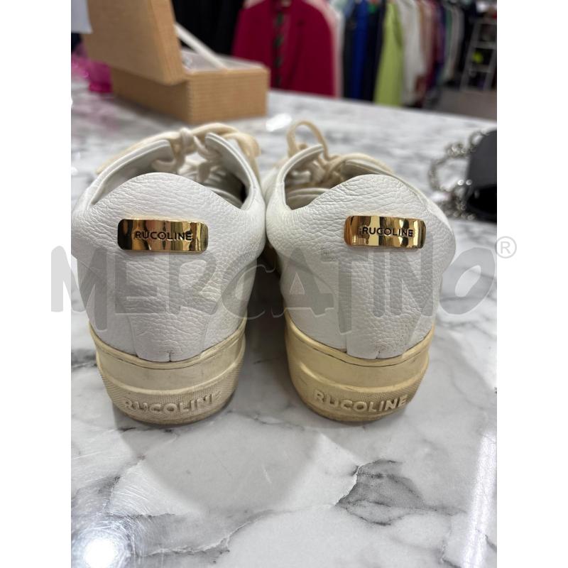 SCARPE DONNA BIANCO RUCOLINE CON BORCHIE PARA | Mercatino dell'Usato Benevento 2