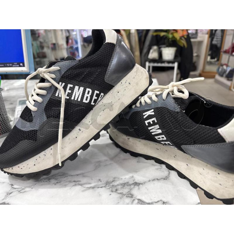 SCARPE DONNA BIKKEMBERGS NERO TESSUTO RETE  | Mercatino dell'Usato Benevento 4