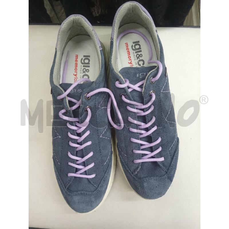 SCARPE DONNA BLU E LILLA IGIECO MEMORY FOAM | Mercatino dell'Usato Benevento 2