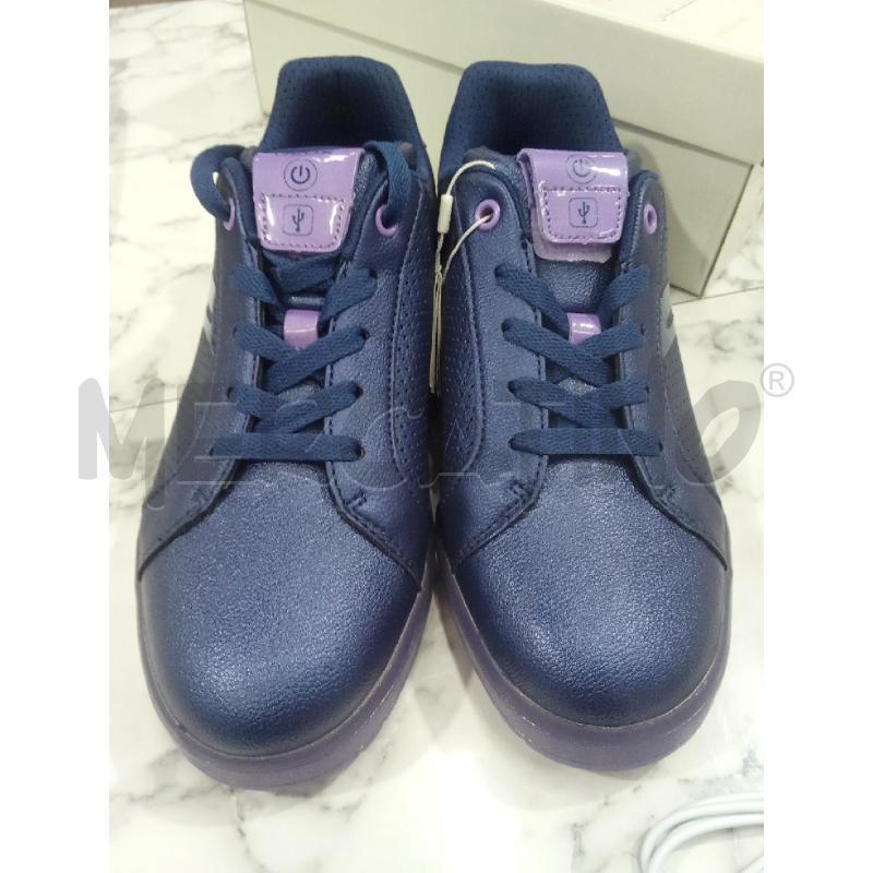 SCARPE DONNA BLU E VIOLA GEOX CON LUCE E CAVETTO USB | Mercatino dell'Usato Benevento 3