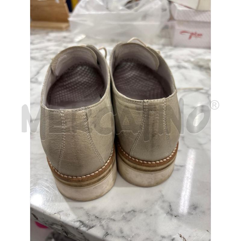 SCARPE DONNA FRANCESINA DORATA TRAFORATA NERO GIARDINI | Mercatino dell'Usato Benevento 3