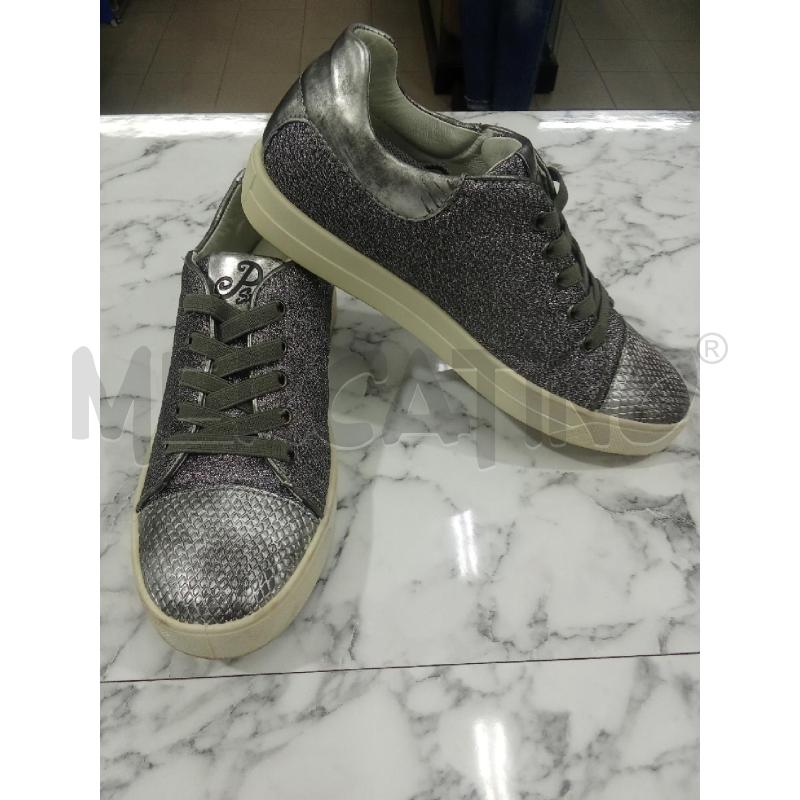 SCARPE DONNA GRIGIE LAMINATE PRIMIGI | Mercatino dell'Usato Benevento 1