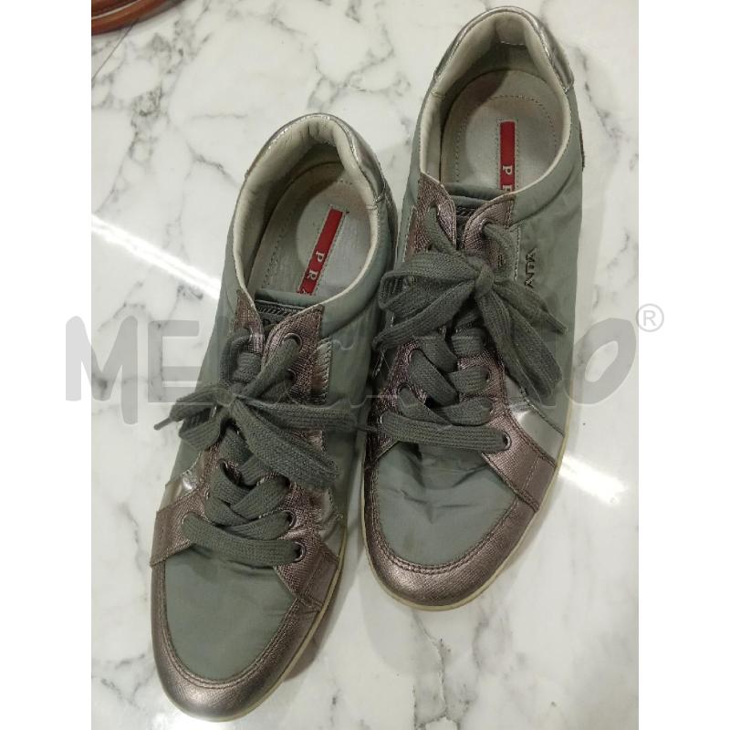 SCARPE DONNA GRIGIE PRADA  | Mercatino dell'Usato Benevento 1