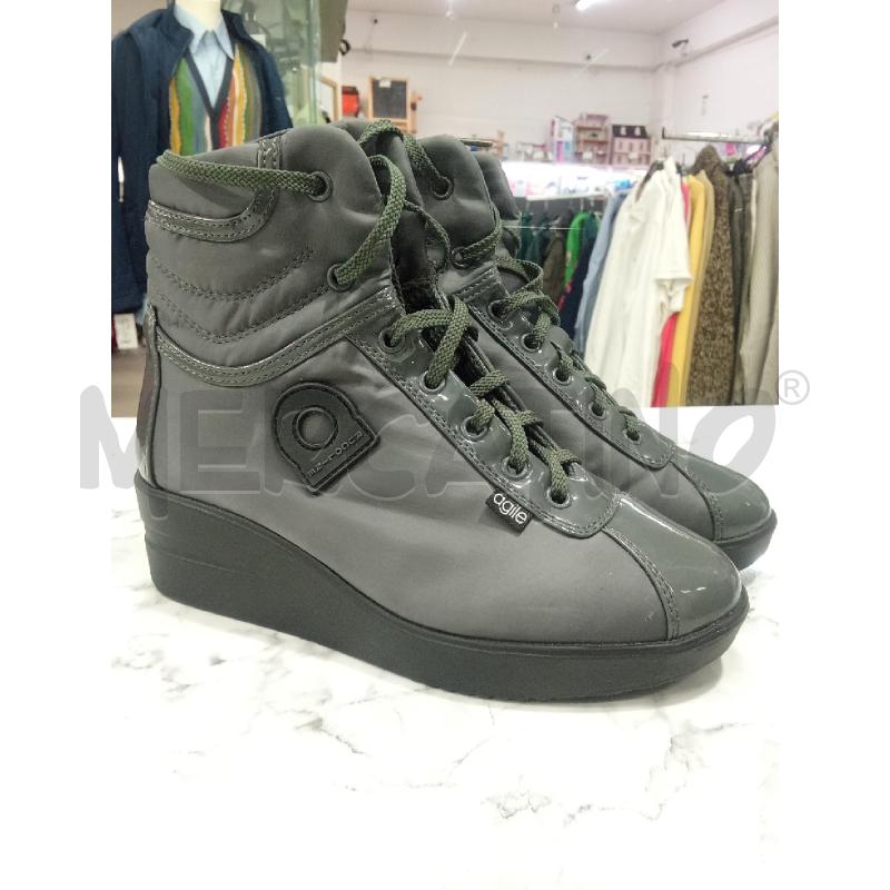SCARPE DONNA GRIGIE STIVALETTO AGILE BY RUCOLINE | Mercatino dell'Usato Benevento 1