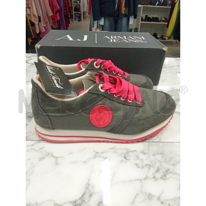 SCARPE DONNA GRIGIO INS FUCSIA ARMANI JEANS | Mercatino dell'Usato Benevento 3
