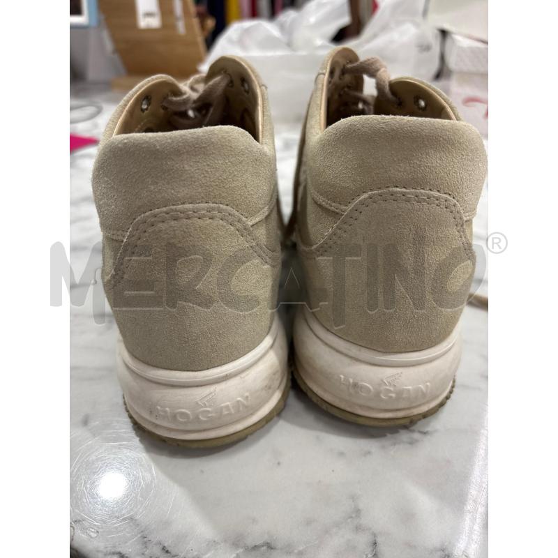 SCARPE DONNA HOGAN BEIGE SCAMOSCIATO  | Mercatino dell'Usato Benevento 3