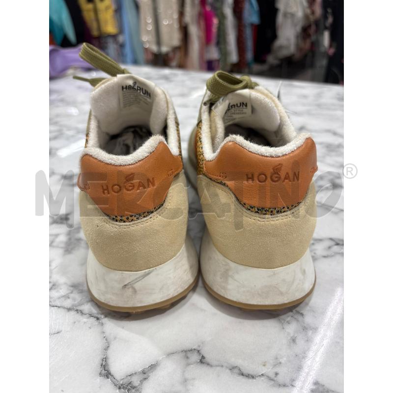 SCARPE DONNA HOGAN VERDE ARANCIONE | Mercatino dell'Usato Benevento 3