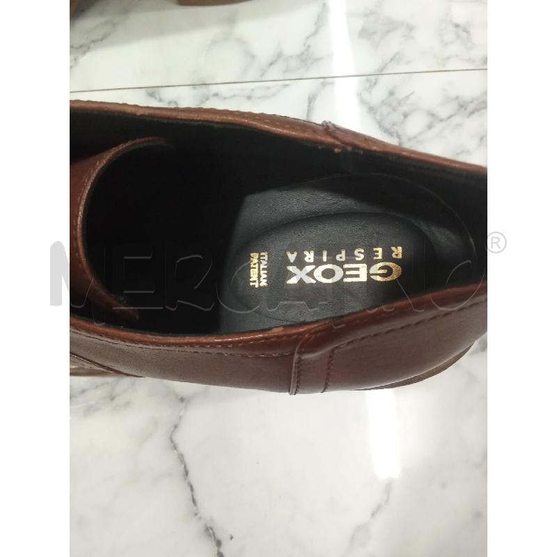 SCARPE DONNA MARRONI ALTE CON ZIP GEOX | Mercatino dell'Usato Benevento 3