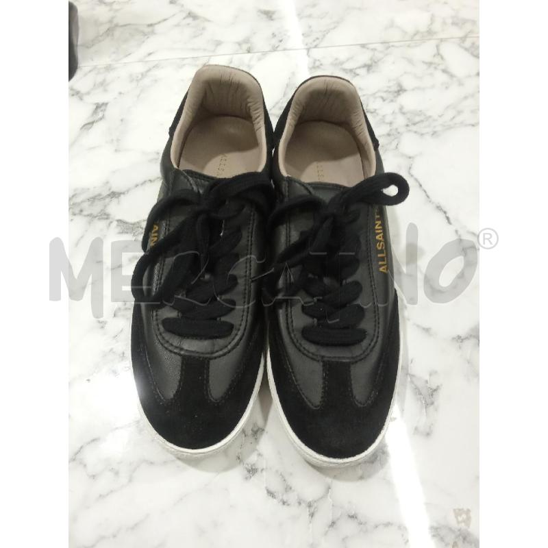 SCARPE DONNA NERE ALLSAINTS LONDON | Mercatino dell'Usato Benevento 1