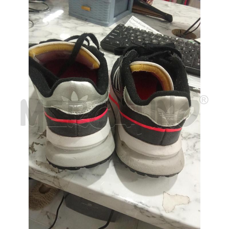 SCARPE DONNA NERE E BIANCHE ADIDAS DETT FUCSIA | Mercatino dell'Usato Benevento 3