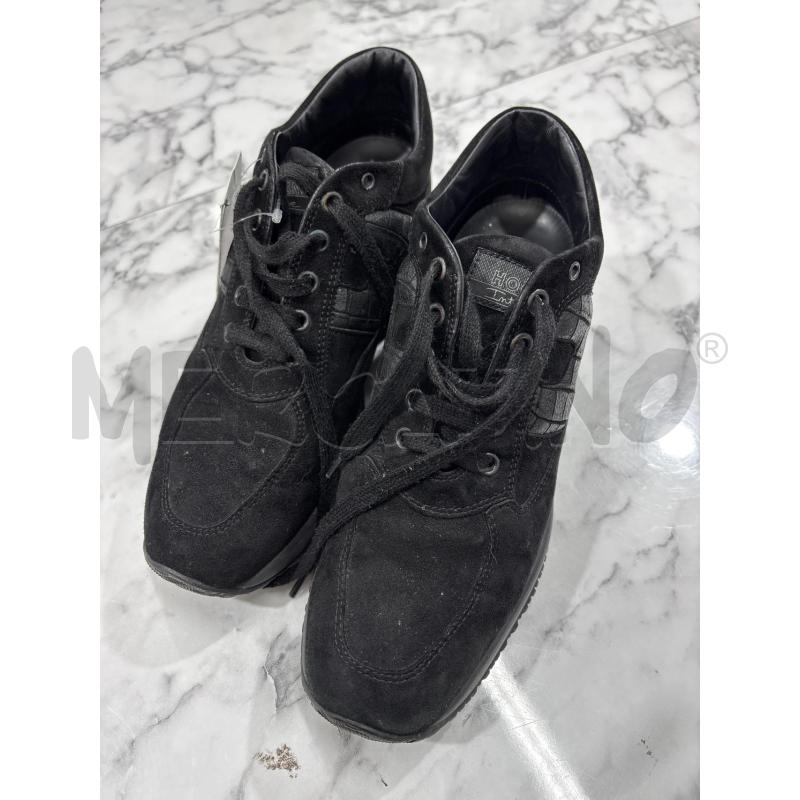SCARPE DONNA NERE SCAMOSCIATE HOGAN | Mercatino dell'Usato Benevento 1