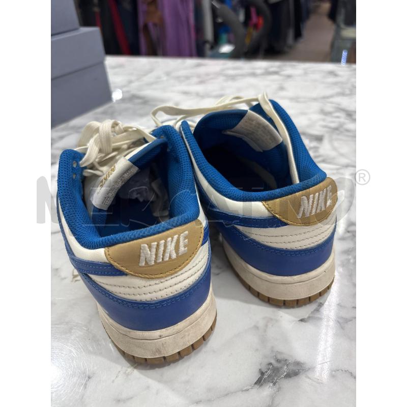 SCARPE DONNA NIKE BIANCO BLU INS DORATO | Mercatino dell'Usato Benevento 2