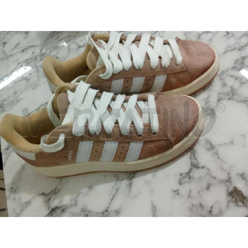SCARPE DONNA ROSA SCAMOSCIATE ADIDAS | Mercatino dell'Usato Benevento 1
